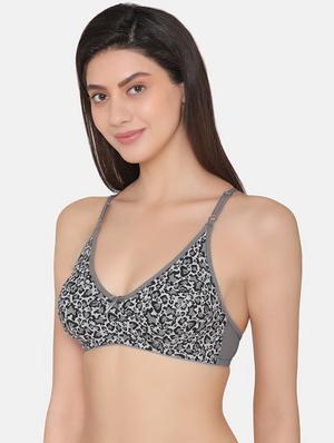 animal print racer back bra - 16124672 - Standard Image - 2