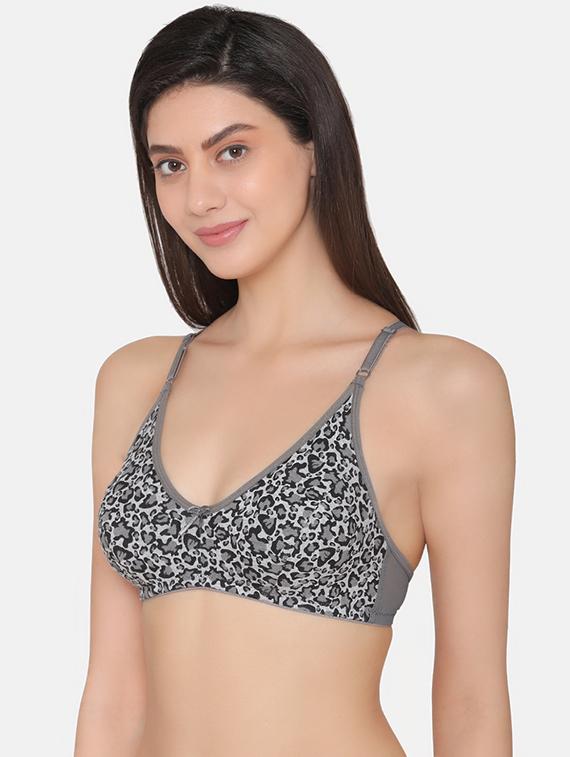 animal print racer back bra - 16124672 - Zoom Image - 2