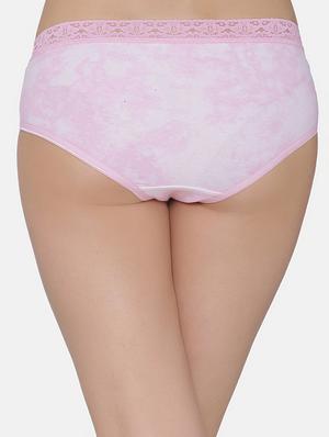 lace detail tied and dyed hipster panty - 16124718 - Standard Image - 2