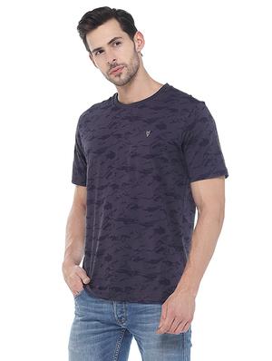 purple all over print t-shirt - 16130202 - Standard Image - 2