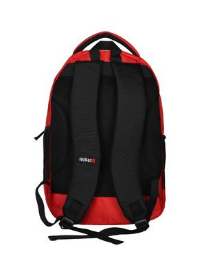red polyester backpack - 16130894 - Standard Image - 2