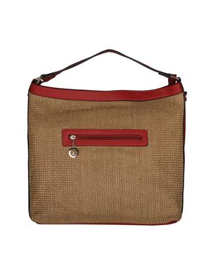 brown leatherette (pu) regular tote - 16131548 - Standard Image - 2