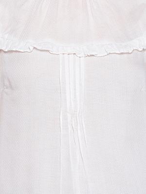ruffle detail mock neck top - 16133702 - Standard Image - 5