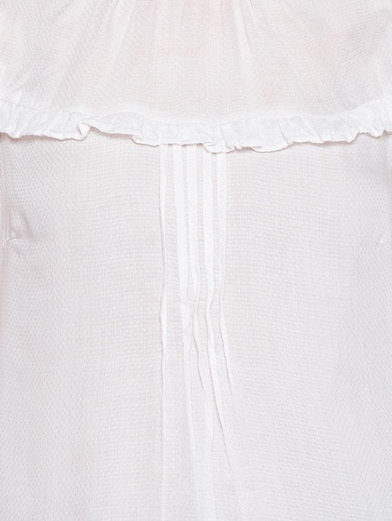 ruffle detail mock neck top - 16133702 - Zoom Image - 5