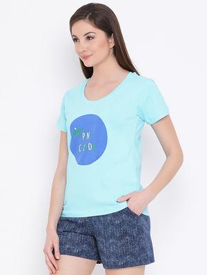 graphic print nightwear set - 16134330 - Standard Image - 2