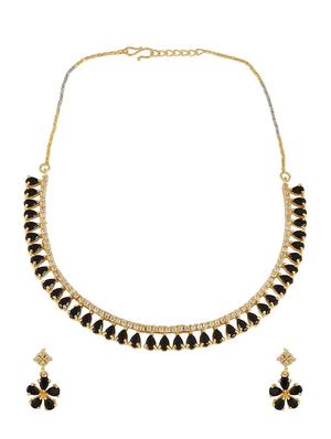 black brass choker necklace - 16134490 - Standard Image - 2