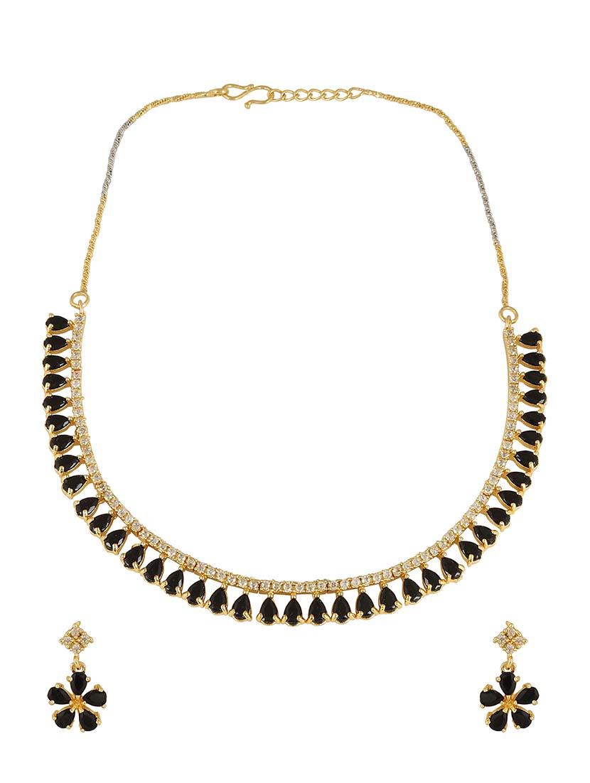 black brass choker necklace - 16134490 - Zoom Image - 2