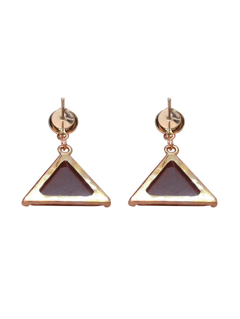 blue metal studs earring - 16134568 - Zoom Image - 2