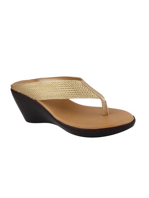 gold toe separator sandals - 16134787 - Standard Image - 1