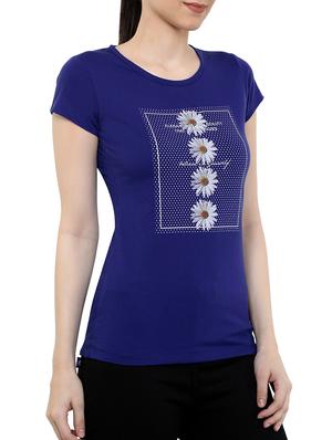 short sleeved graphic print tee - 16135604 - Standard Image - 2