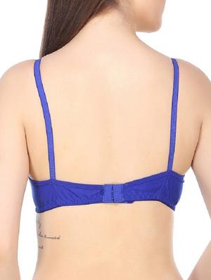 floral patch solid bra - 16135682 - Standard Image - 2