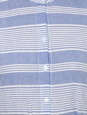 tie knot striped shirt dress - 16135849 - Standard Image - 5