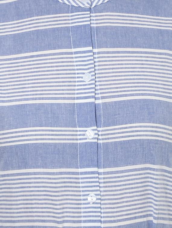 tie knot striped shirt dress - 16135849 - Zoom Image - 5