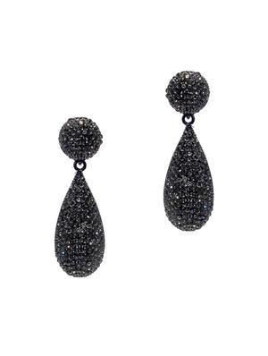 black drop earring - 16136716 - Standard Image - 2