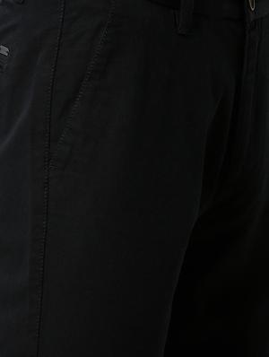 black solid chinos - 16137409 - Standard Image - 5
