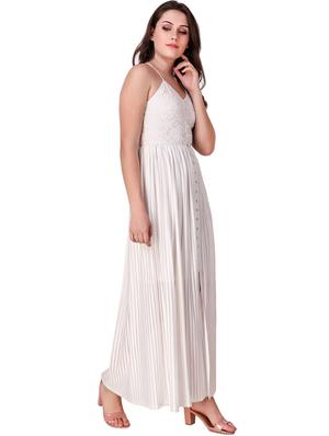 floral lace button up maxi dress - 16137583 - Standard Image - 2