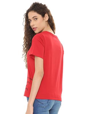 quirky text short sleeved tee - 16138292 - Standard Image - 2