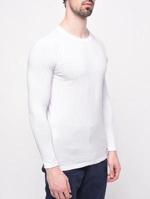 white solid t-shirt - 16138649 - Standard Image - 5