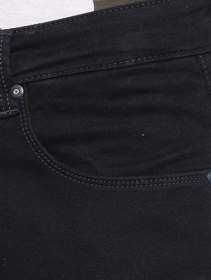blue cotton plain jeans - 16140312 - Standard Image - 5