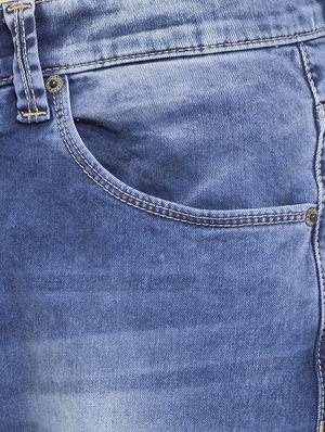 blue heavy washed jeans - 16140315 - Standard Image - 5