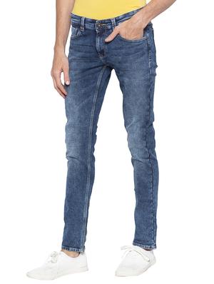 blue light washed jeans - 16140318 - Standard Image - 2