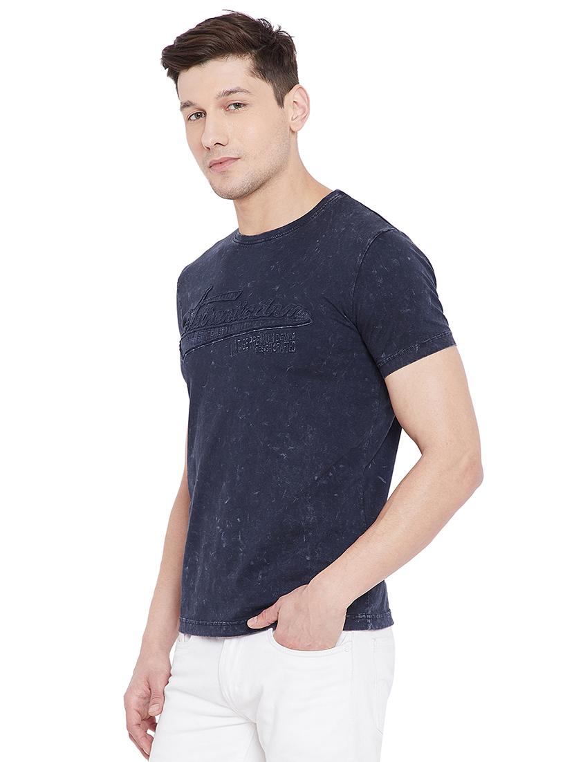 blue washed t-shirt - 16141968 - Zoom Image - 2