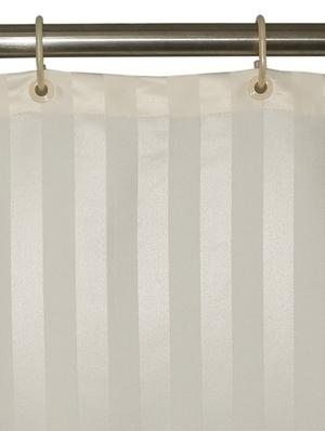 Thick Striped Water Repellent Shower Curtain Size 180x200 cm - 16142080 - Standard Image - 2