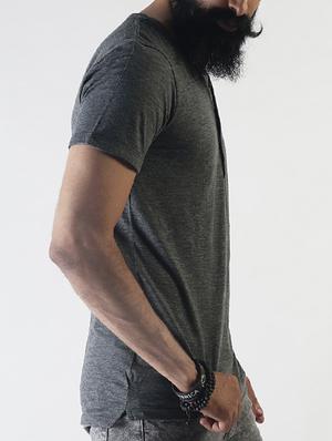 grey cotton t-shirt - 16142271 - Standard Image - 2