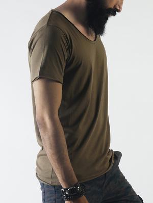 green solid t-shirt - 16142299 - Standard Image - 2