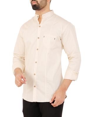 pink solid casual shirt - 16142517 - Standard Image - 2