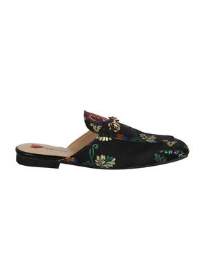 black slip on mules - 16157720 - Standard Image - 2