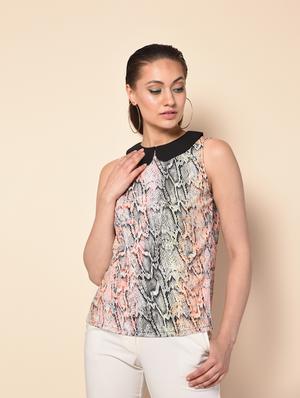peter pan snake printed top - 16157855 - Standard Image - 2