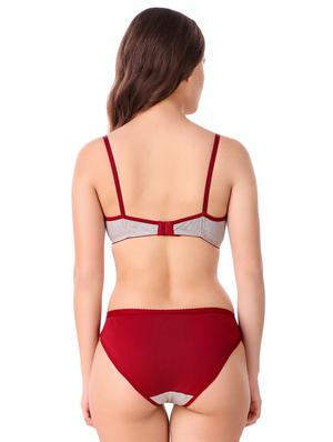 set of 2 color block bra and panty set - 16157997 - Standard Image - 5