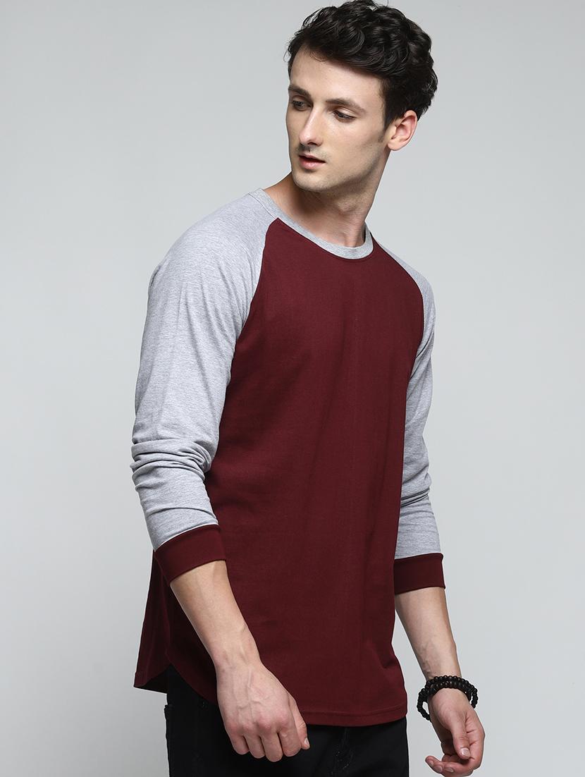 red raglan t-shirt - 16158999 - Zoom Image - 2