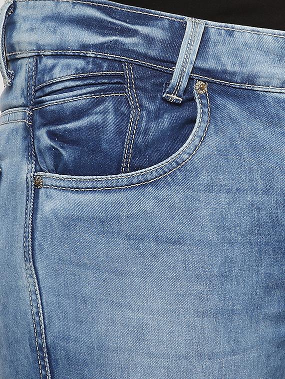 blue light washed jeans - 16165054 - Zoom Image - 5