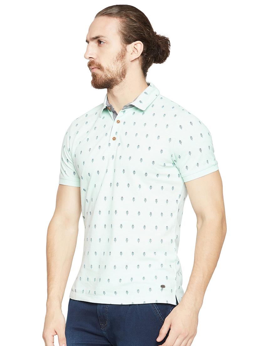green cotton tshirt - 16165726 - Zoom Image - 2