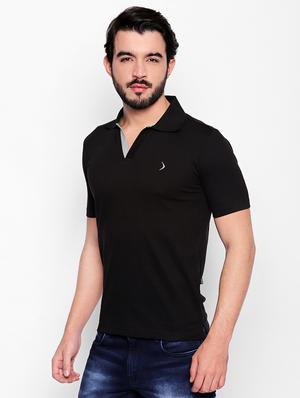 black solid tshirt - 16166216 - Standard Image - 2