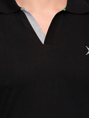 black solid tshirt - 16166216 - Standard Image - 5
