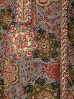 kalamkari printed a-line kurta - 16167207 - Standard Image - 5