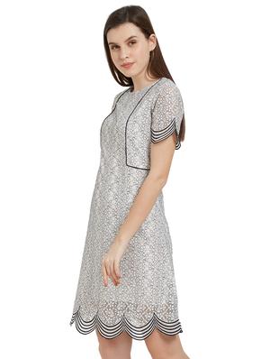 floral print a-line dress - 16167395 - Standard Image - 2