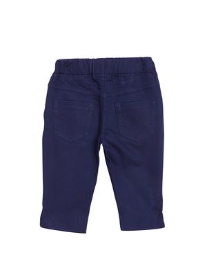 blue cotton blend three fourths - 16167462 - Standard Image - 2