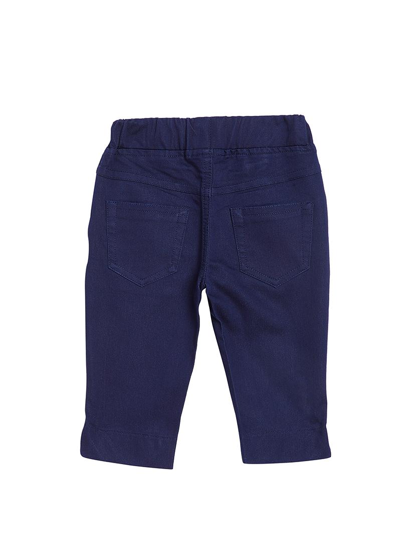 blue cotton blend three fourths - 16167462 - Zoom Image - 2