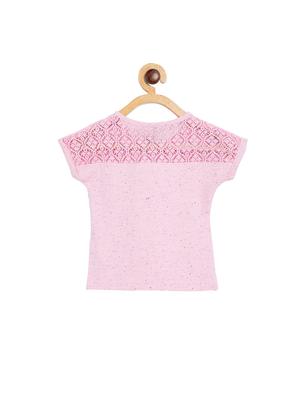 pink cotton blend top - 16167478 - Standard Image - 2
