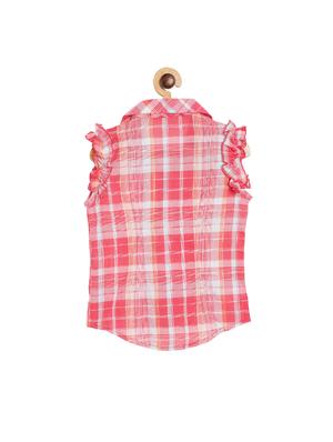 pink cotton blend top - 16167496 - Standard Image - 2