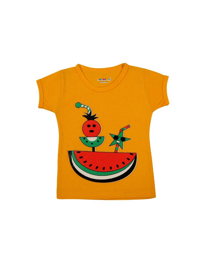 set of 5 multi colored cotton tees - 16167799 - Zoom Image - 5