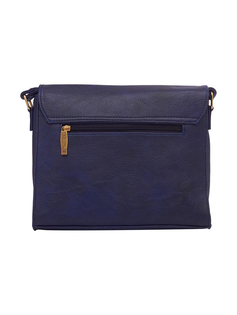 blue leatherette (pu) regular sling bag - 16168396 - Zoom Image - 2