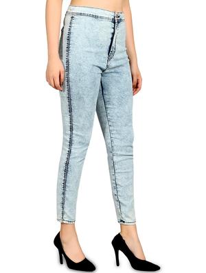 high rise acid washed jeans - 16168711 - Standard Image - 2