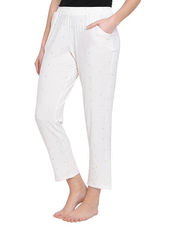 pocket detail mid rise pajama - 16170029 - Zoom Image - 2