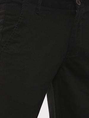 black solid chinos - 16170614 - Standard Image - 5