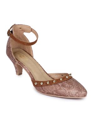 brown ankle strap sandals - 16171102 - Standard Image - 2